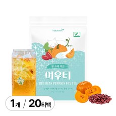 티트리트 여우티 호박팥차, 1.55g, 20개입, 1개