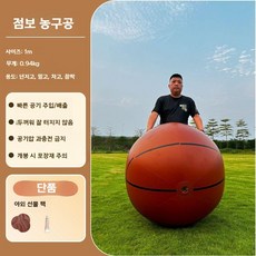 대형 농구공 비치볼 대형공 큰공 에어볼 풍선 초대형 풍선공 큰공굴리기, 100cm