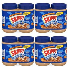 SKIPPY 스키피 땅콩버터 슈퍼 청키 1.13kg, 8개