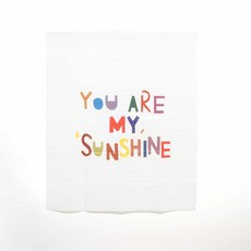 영문레터링 선샤인 패브릭 포스터 촬영소품 감성액자 벽장식 천액자 분위기전환