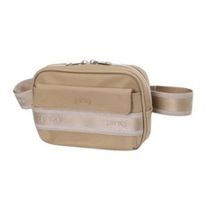 핑 골프가방 KQF 121D1BG052_BG 여성 로고 웨빙끈 포인트 벨트백, 00F