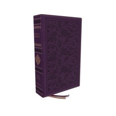 Kjv Sovereign Collection Bible Personal Size Leathersoft Purple Red Letter Edition Comfort Pri... Imitation Leather, Thomas Nelson