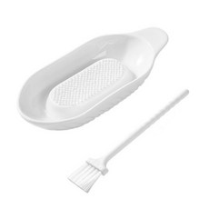 세라믹 마늘 강판 도자기 플레이트 과일 야채 Onio에 대한 다목적 분쇄기 접시 버니 싱 기계, 01 빠른, 1개