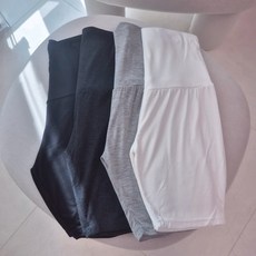 임산부 여름 속바지/레깅스 [텐셀 여름레깅스 여름바지 실크 숏레깅스 긴레깅스 임부복 부들부들] 텐셀 임산부 레깅스 3부 9부