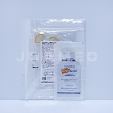 초음파 프로브 커버+초음파젤 일회용 멸균 18x120cm SONOWRAP, 1개