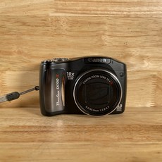 캐논 파워샷 SX100 블랙 10배 광학 줌 2.5인치 800만 화소 디지털 카메라 - 부품용