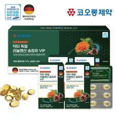 코오롱제약 닥터 독일 리놀렌산 송침유 VIP, 3박스, 120정