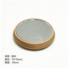 實木咖啡萃取觀察鏡, 1個, 櫸木鏡子