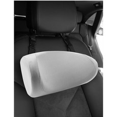 蘇霏小舖 兒童車用頭部靠枕 汽車枕頭 兒童車內睡覺神器, 睡眠神器枕-灰