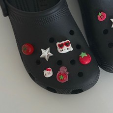 비니빈스 달콤 토마토 고양이 신발꾸미기 실내화 파츠 세트 (6pcs)