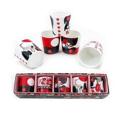 묶음 오광 스타일 술잔 소주잔 화투 5p 56573pc 1(PC), 색상