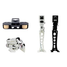 지능형 로봇팔 XLerobot AI 인공지능 프로그래밍, 라즈베리 파이 5 키트 (4GB+64GB), 섀시+카트+배터리(로봇 팔 제외)