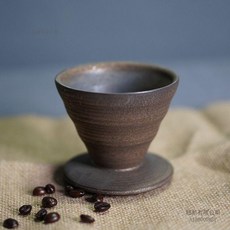 手沖咖啡壺 分享壺 600ml, 1個, 濾杯-鎏金