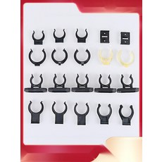 주방 씽크대 하부장 가림판 설치용 고정핀 세트, 8. 35mm 크리스탈 12개, 12mm