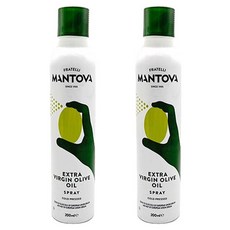 만토바 엑스트라 버진 올리브오일 스프레이, 200ml, 2개