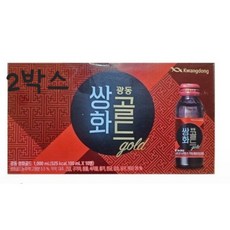 광동 쌍화골드 100ml 10입, 2박스