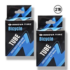 이노바 20인치 미니벨로 전기자전거 고급 튜브 20X2.10-2.40 AV40/슈레더 밸브 40mm/퀄리 모토벨로 삼천리 20인치 전기자전거 사용가능, 2개