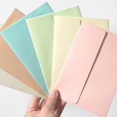 파스텔 청첩장 & 엽서봉투 50장입 세트 청첩장봉투 초대장봉투 봉투세트 편지봉투 초대권봉투 컬러봉투 선물봉투 셀프웨딩봉투 예쁜봉투세트 이쁜 단체선물, 1개, 그린