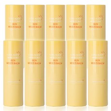 더마쉐어 콜라겐 모이스처 촉촉한 보습 선 멀티밤 수분 자외선차단 주름 미백 광채 링클 선스틱 멀티밤 SPF50+ PA++++, 11g, 10개