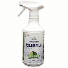 안나푸르나 라임향 강력향균탈취제 담배 홀애비 화장실 실내 새집 집안 악취 냄새제거제, 1개, 500ml
