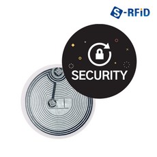 도어락 스티커 MF EM 라벨 태그 RFID 복사 복제 반복수정 디지털 도어록 스티커, 02.MF 스티커 20mm(No.97T), 1개
