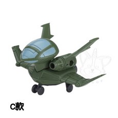 BANDAI 鋼彈ENSEMBLE 鋼彈MECHA模型飛機全5款扭蛋，精緻模型，輕鬆組裝，打造您的鋼彈戰隊, 1個, C款/多普1K432