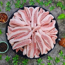 고기도매시장 국내산 돼지고기 항정살 구이용 500g, 1kg, 1.5cm