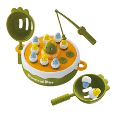 2合1釣魚恐龍彈跳轉盤, 1個