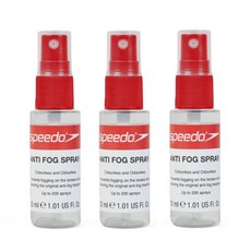Speedo 물안경 수영 고글 김서림 방지 안티 포그 스프레이 30ml x 3개