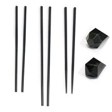 六角合金筷 耐熱防滑筷子 環保日式尖頭料理筷, 四角－27cm（單支）, 1個, F