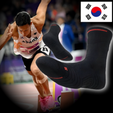 인피니티 스포츠양말 러닝 테니스 농구 쿠션 배드민턴 헬스 기능성, 블랙, 1개