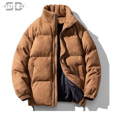 스타일닥터 남녀공용 겨울 커플 후드 점퍼 남성 웰론 두껍다 점퍼