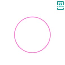 [바른식판]도시락식판 실리콘 고무 패킹 핑크색 3mm, 실리콘 고무 패킹 핑크 5개