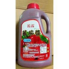 祐霖 全素 番茄醬 3.2公斤, 1個