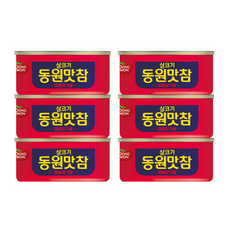 동원 맛참 매콤참기름 참치 /캔, 6개, 135g