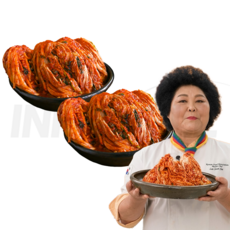[TV홈쇼핑정품 인포벨]특별한 이북식 맛 이순실 평양김치 국내산 100% 배추김치 평양 포기김치, 2개, 2kg