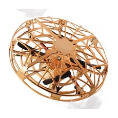 UFO감응비행체 제스처 쿼드콥터 스마트 플라잉 [KC안전인증제품], 옐로우, 1개