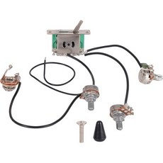 뮤지컬 액세서리 배선 하네스 스트라토캐스터 스트랫 기타용 A500k B500k 포텐시오미터 사전 2316775, 뮤지컬 액세서리 배선 하네스 스트라토캐스터 스트랫 기타