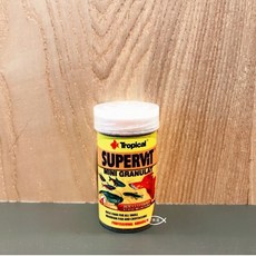 Tropical Supervit Mini Granulat 小型魚飼料, 1個, 100ml