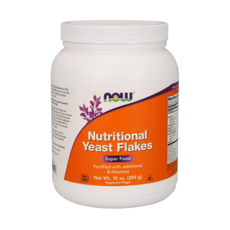 NOW Foods 酵母營養補充粉, 1罐, 284g