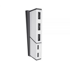 Generic PS5 Slim 콘솔용 USB 허브 확장 2.0&2 Type C 포트 3개 포함 고속 충전기 스플리터 어댑터