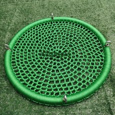 감통기구 발달 그네 키즈카페 훈련 기구 감통그네 센터, 1개, 그린 원형 그네 70 로프 2.2m