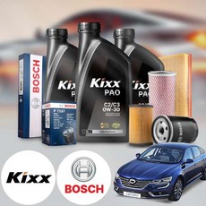 르노 SM6(16~20) 2.0 가솔린 킥스 제로 0W30 퍼포먼스 합성엔지오일 필터세트