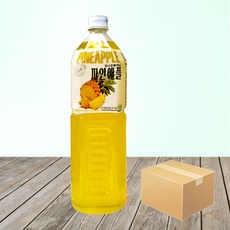 유나인베이스 파인애플 1.5L x 8개(1박스)/에이드음료, 8개