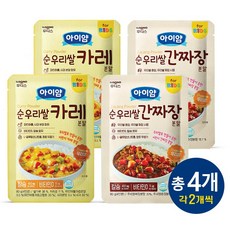 일동후디스 아이얌 순우리쌀 카레 파우더 80g + 간짜장 파우더 80g, 2세트