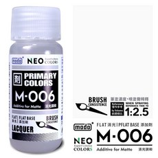 modo 摩多 M-006 PRIMARY COLORS Additive for Matte 30ml, 1個