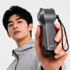 픽소 디지오에스모 포켓 3/4 전용 필터 수납 일체형 케이스, 1개, 고급 회색