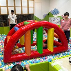 대형 물놀이 에어튜브 워터파크 수상놀이 풍선 장난감 풀장 레저 놀이기구 모음, 호는 2.4x1.1x1.2m