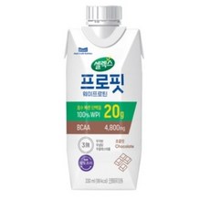 매일 셀렉스 웨이프로틴 초콜릿, 330ml, 24개입