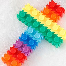 어린이 블록 공예 십자가 키링 만들기 세트 재료